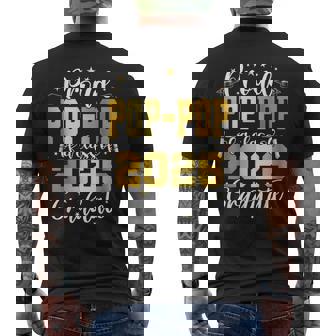 Senior 2026 Proud Pop-Pop Of A Class Of 2026 Graduate Men's Back Print T-Shirt | Mazezy