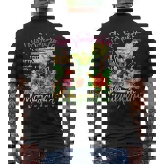 This Senorita Needs A Margarita Cinco De Mayo Men's T-shirt Back Print - Monsterry