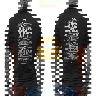 Ser Papa Es Un Honorer Abuelo No Tiene Precio Abuelo Camiseta Hombre Estampado Espalda - Regaloses