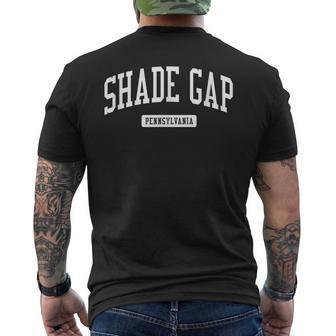 Shade Gap ペンシルバニア Pa ビンテージ アスレチック スポーツデザイン メンズTシャツ バックプリント - Kawaiitshirt