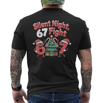Silent Night 67 Fight Men's T-shirt Back Print - Thegiftio UK