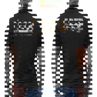 Silly Goose But Serious About The Constitution Middle School Men's Back Print T-Shirt | Mazezy