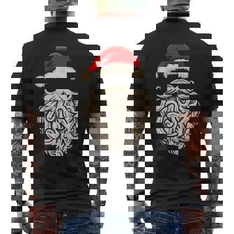 Six Seven Christmas Santa Meme 6 7 Holiday Humor Men's Back Print T-Shirt | Mazezy