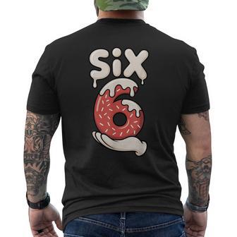 Six Seven Ice Cream Drip Cool Meme 67 Number Men's T-shirt Back Print - Thegiftio UK