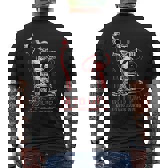 Skeleton Trucker 18 To Life Driving And Surviving Driver Men's Back Print T-Shirt | Mazezy