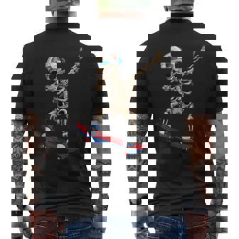 Skeletonkateboardkateboardingkatefankater Dab Dance Camiseta Hombre Estampado Espalda - Regaloses