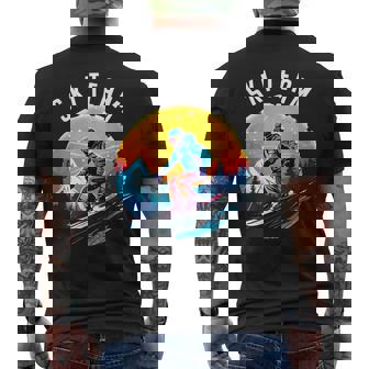 Ski Team スキーチーム スキーヤー スクール スキー旅行 スキーチーム クルー スキー メンズTシャツ バックプリント - Kawaiitshirt