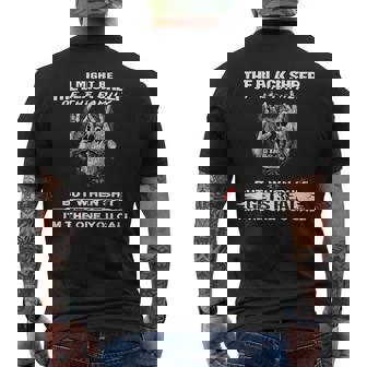 Skull I Might Be The Retro Sheep Of The Family On Back Men's Back Print T-Shirt | Mazezy