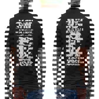 So Gut Kann Mit 62 Aussehen 62歳 男 還暦 メンズTシャツ バックプリント - Kawaiitshirt