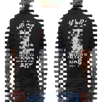 Solo Una Chica A La Que Le Encanta El K-Pop Camiseta Hombre Estampado Espalda - Regaloses