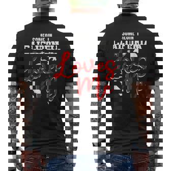 Someone In California Loves Me Men's Back Print T-Shirt | Mazezy