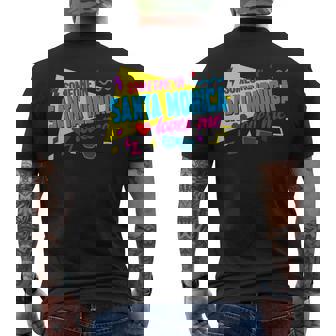 Someone Inanta Monica Loves Me 80S サンタモニカの誰かが私に80年代を愛しています 長袖tシャツ メンズTシャツ バックプリント - Kawaiitshirt