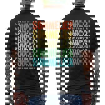 Sommelier Vintage Style Job Men's Back Print T-Shirt - Monsterry