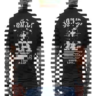 Soon To Be Dad 2025 Caricamento Dell'annuncio Di Gravidanza New Daddy T-shirt da uomo con stampa posteriore - Novitaregali