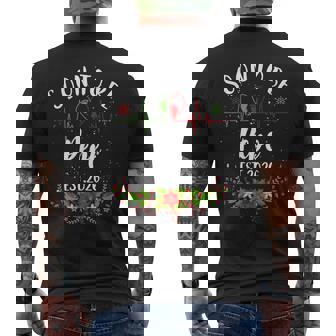 Soon To Be Pepe 2026 First Time Pregnancy Announcement Men's Back Print T-Shirt | Mazezy