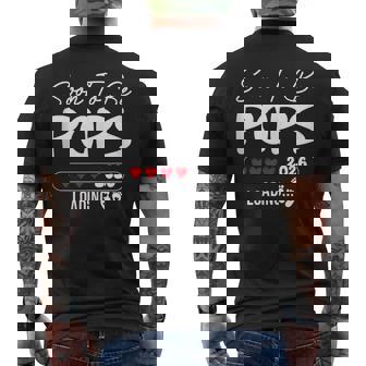 Soon To Be Pops 2026 Loading Promoted To Pops Est 2026 Tank Top Men's Back Print T-Shirt | Mazezy
