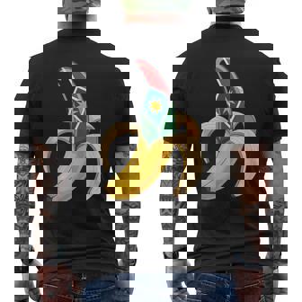 South Sudan Banana Tank Top Men's Back Print T-Shirt | Mazezy