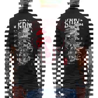 Souvenir De La Bataille De Kendama Harajuku Tokyo Octopus T-shirt imprimé au dos - Cadeauxyz