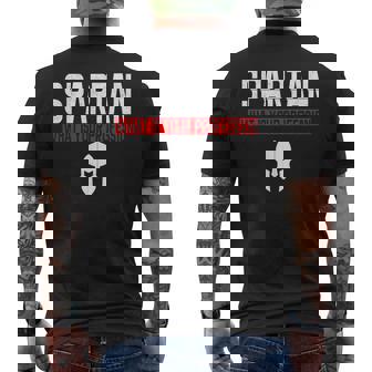 Spartan What Is Your Profession Gym Proud スパルタンティー ギフト メンズTシャツ バックプリント - Kawaiitshirt