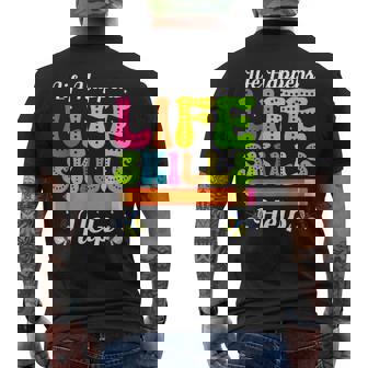 Special Ed Appreciation Life Help Life Skills Teacher Men's Back Print T-Shirt | Mazezy