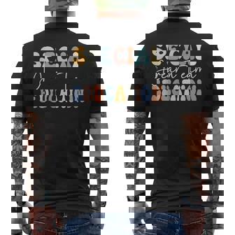 Special Education Dream Team Special Education Squad Men's T-shirt Back Print | Mazezy