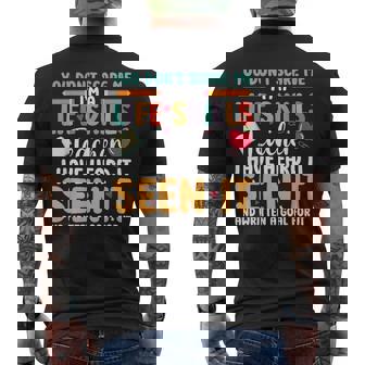 SPED Appreciation Special Ed Don´t Scare Life Skills Teacher Men's Back Print T-Shirt | Mazezy