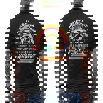 SPED Special Education Big Heart Life Skills Teacher Men's Back Print T-Shirt | Mazezy