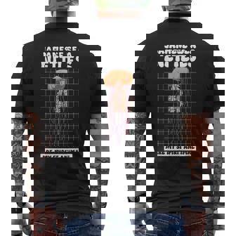 Spirit Animal Japanese Sea Nettles Men's Back Print T-Shirt | Mazezy