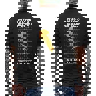 Spirit Animal Sea Nettles Men's Back Print T-Shirt | Mazezy