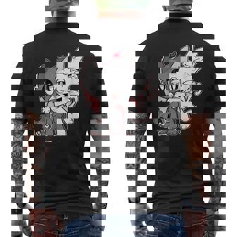 Sprunky Couple Wenda And Gray Men's T-shirt Back Print | Seseable CA