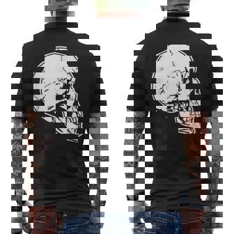 Squelette Tête De Mort Humaine T-shirt imprimé au dos - Cadeauxyz