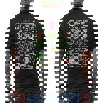 St Patrick Day Obgyn Obstetrician-Gynecologist Obgyn Doctor Men's T-shirt Back Print - Thegiftio