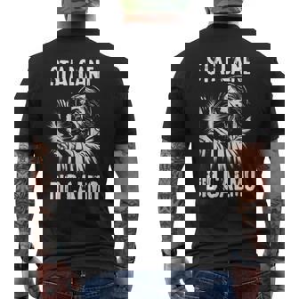 Stai Cane Dio Calmo Gesù T-shirt da uomo con stampa posteriore - Novitaregali