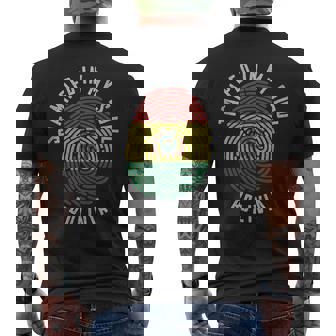 Stamped In My Soul Bolivia Flag Bolivian Pride Tank Top Men's Back Print T-Shirt | Mazezy