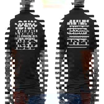 Stamps Treasure Hunt Adventure Letterboxing Men's Back Print T-Shirt | Mazezy