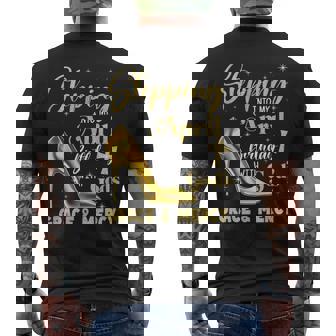 Stepping Into My April Birthday With Gods Grace Mercy Men's T-shirt Back Print | Seseable UK