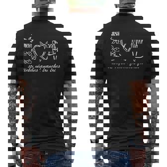 Sticky Vibes And French Fries IVF Mom Transfer Day Pregnancy Men's Back Print T-Shirt | Mazezy