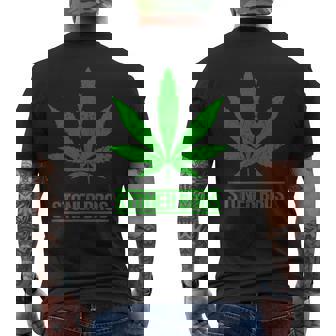Stoner Bros マリファナ Cannabis Weed メンズTシャツ バックプリント - Kawaiitshirt