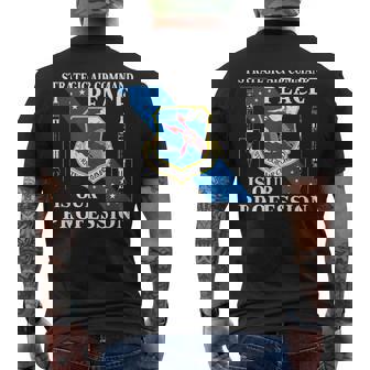 Strategic Air Command Usaf Cold War Peace Is Our Profession Men's T-shirt Back Print | Seseable FR