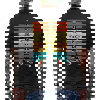 Strumento Musicale Regalo Orchestra Retro Clarinetto T-shirt da uomo con stampa posteriore - Novitaregali