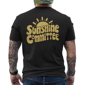Sunshine Commit Men's T-shirt Back Print - Thegiftio UK
