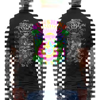 Sunshine Paradise Surf Festival 70s Retro Flower Power Tank Top Men's Back Print T-Shirt | Mazezy