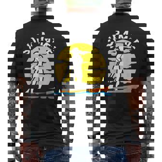 Sup Mate Sport Tee Cool Water Paddleboarding Workout Men's Back Print T-Shirt | Mazezy