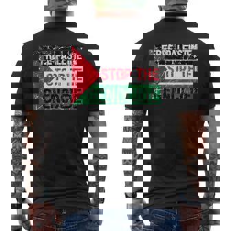 Supporting Freedom Men's T-shirt Back Print - Thegiftio