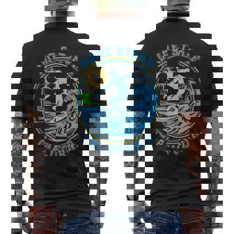 Surfing Pure Stoke California Cool Retro Graphic Surfer Surf Tank Top Men's Back Print T-Shirt | Mazezy