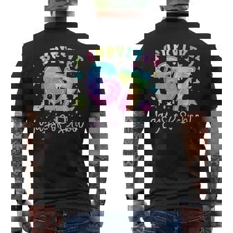 I Survived 67 Days Of School 67 Teachers Students Meme Men's T-shirt Back Print - Monsterry