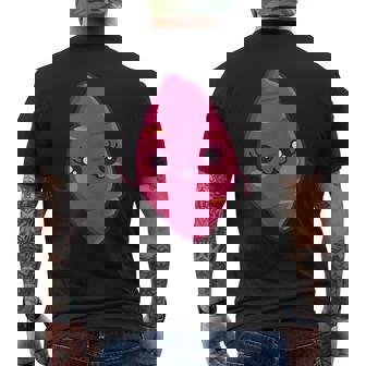 Sweet Potato Kawaii Cute Tank Top Men's Back Print T-Shirt | Mazezy