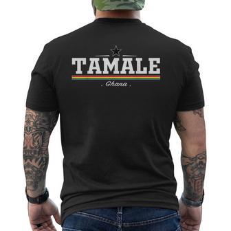 Tamale Ghana Men's Back Print T-Shirt | Mazezy