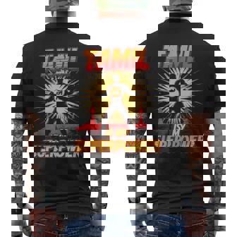 Tamil Is My Superpower Pride Sri Lanka Tank Top Men's Back Print T-Shirt | Mazezy