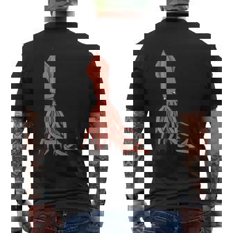 Tandard Calamari Fumetto T-shirt da uomo con stampa posteriore - Novitaregali